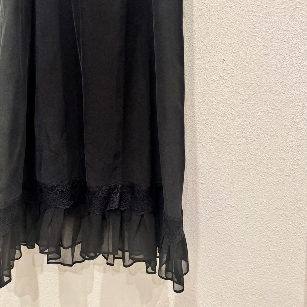 Rouje | Black Carole Slip Dress | 36 - Picture 3 of 7